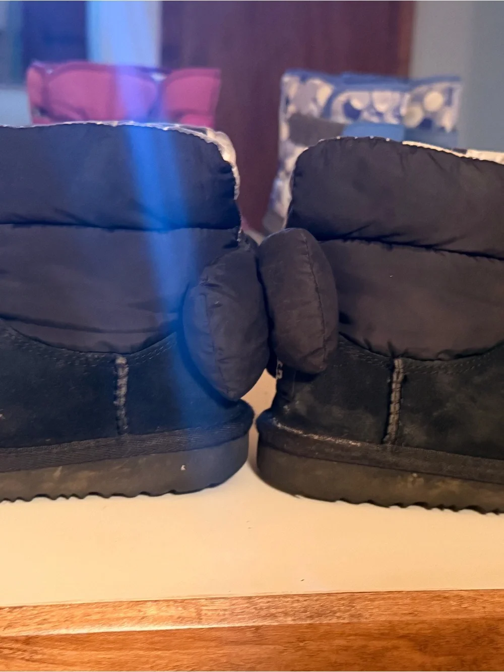 UGG Toddler Bailey Bow Boot - Black